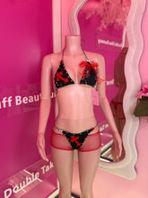 Two pieces cross pin fish net short set dance wear outfit